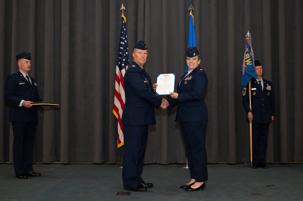 2nd Communications Squadron Change of Command Ceremony