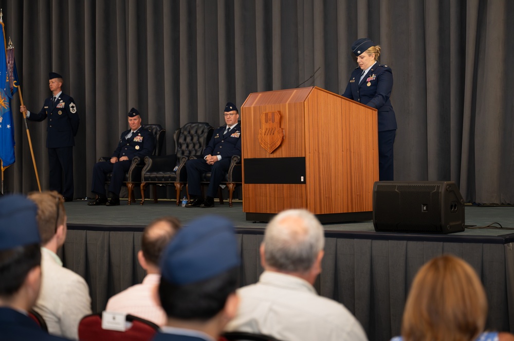 2nd Communications Squadron Change of Command Ceremony