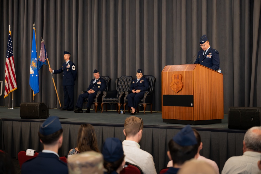 2nd Communications Squadron Change of Command Ceremony