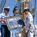 U.S. Coast Guard Cutter Eagle holds change of command ceremony