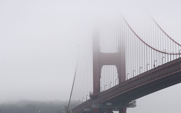 Coast Guard Cutter Barque Eagle arrives in San Francisco
