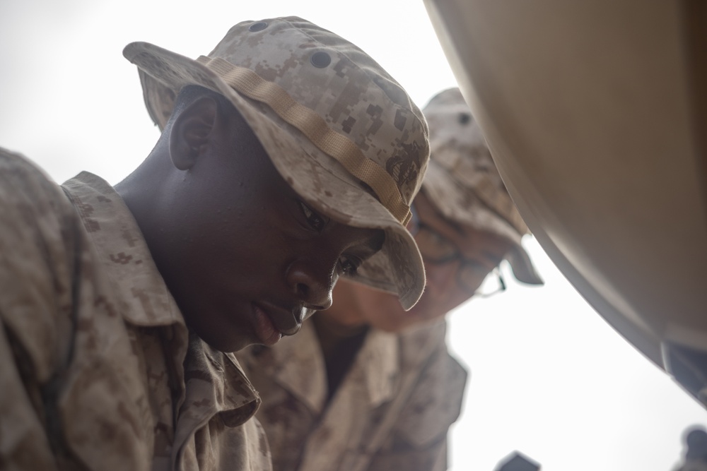 1st MARDIV holds annual division communications competition