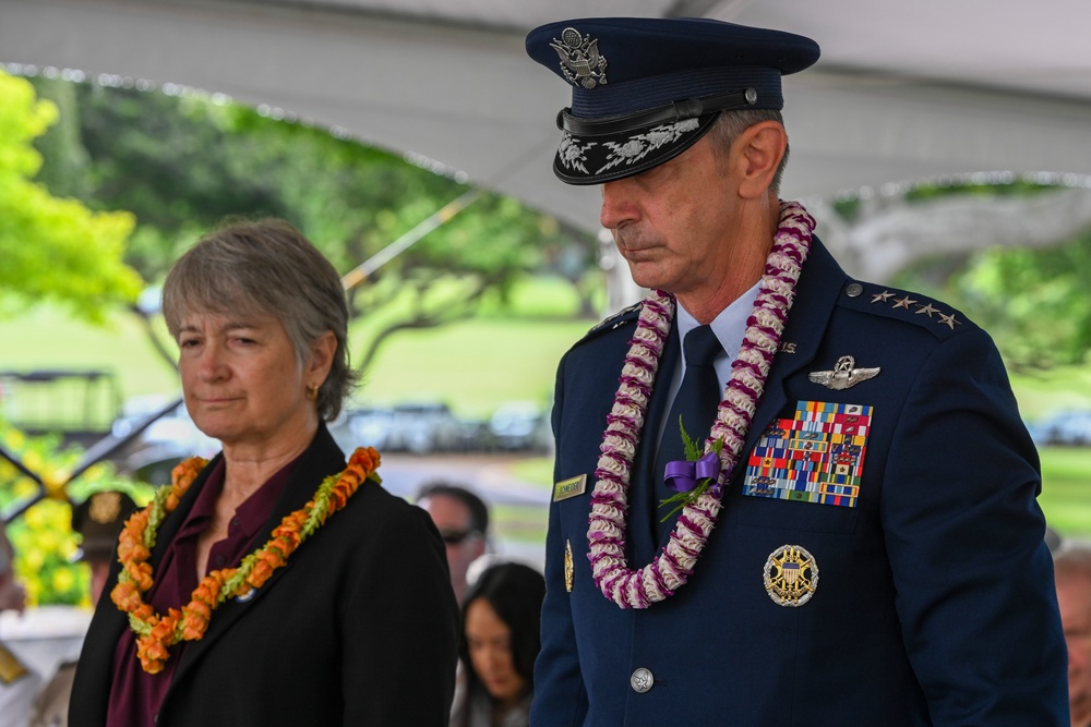 Military leaders honor veterans at 75th Korean War Memorial