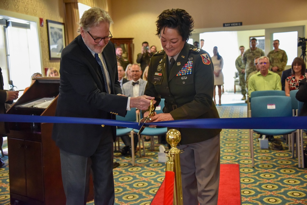 Ribbon Cutting Unveils Col. Sandusky Bayview Room at DLIFLC