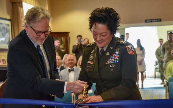 Ribbon Cutting Unveils Col. Sandusky Bayview Room at DLIFLC