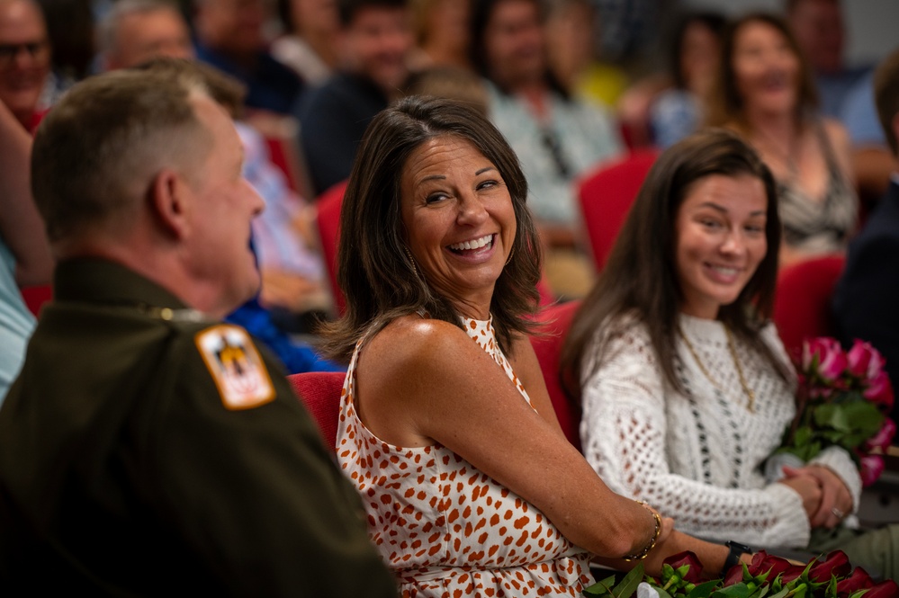 Col. Spafford’s retirement ceremony