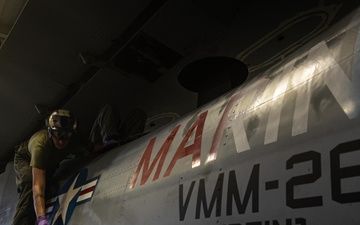 22nd MEU(SOC) | Maintenance of Aircrafts during COMPTUEX