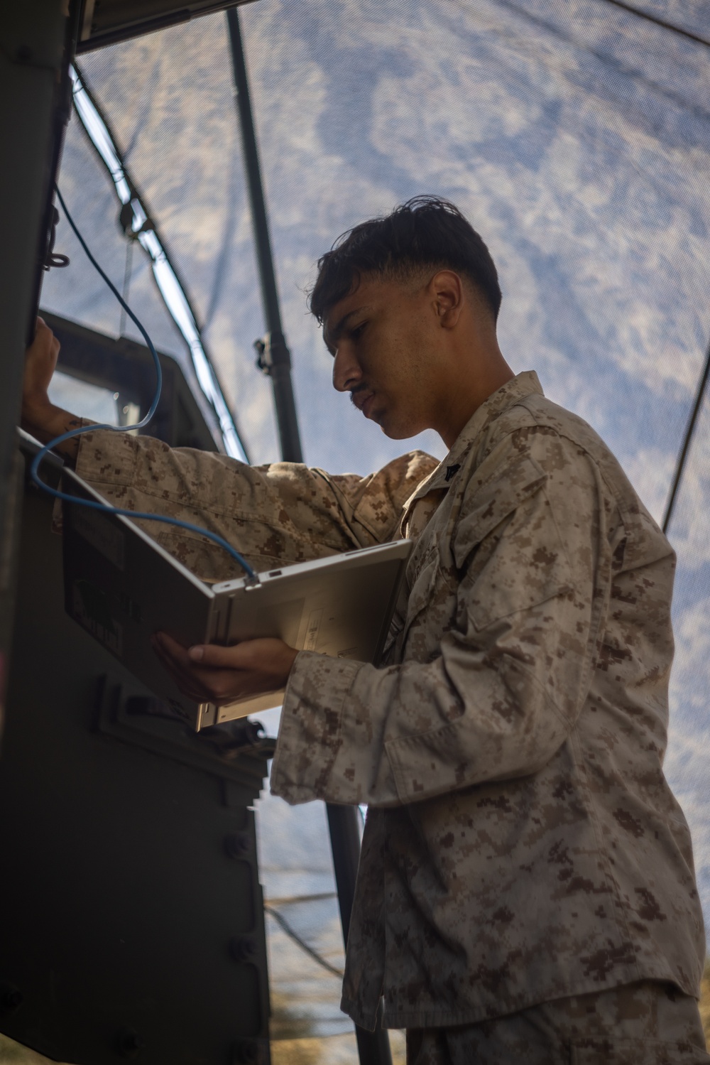 1st MARDIV holds annual division communications competition