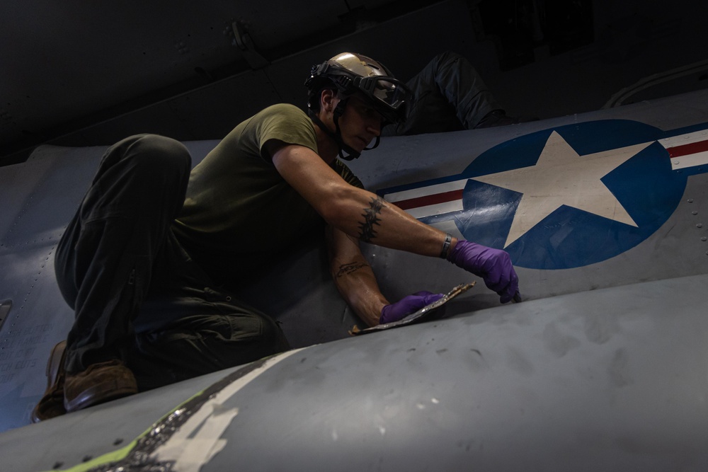 22nd MEU(SOC) | Maintenance of Aircrafts during COMPTUEX