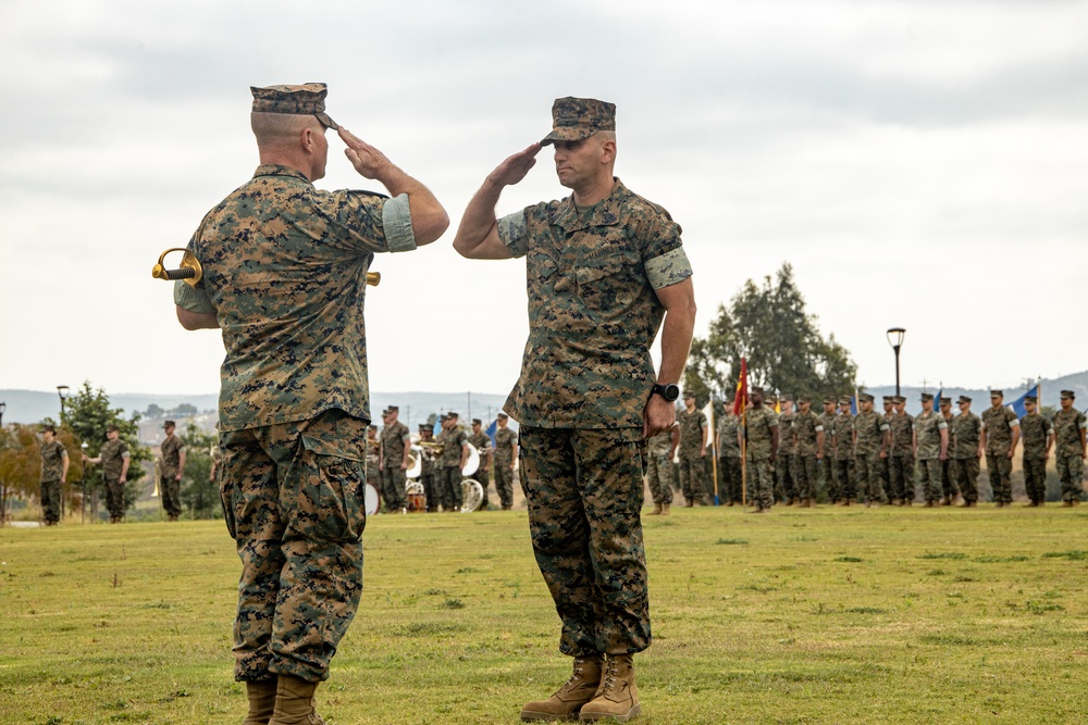 Headquarters Bn. hosts relief and appointment ceremony