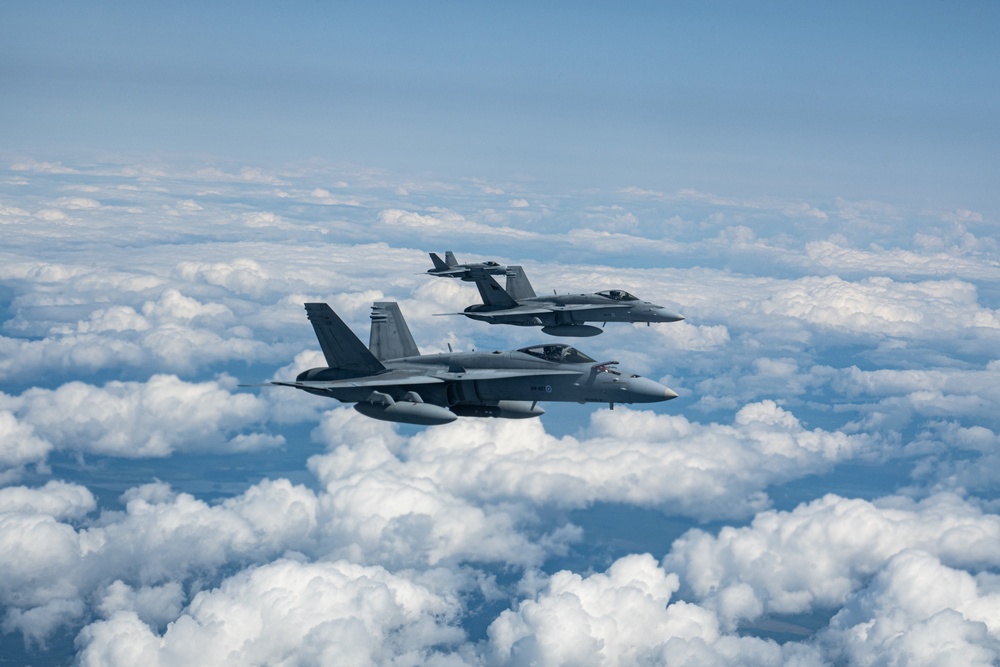 Atlantic Trident 25: 100th ARW refuels NATO Allies over Finland