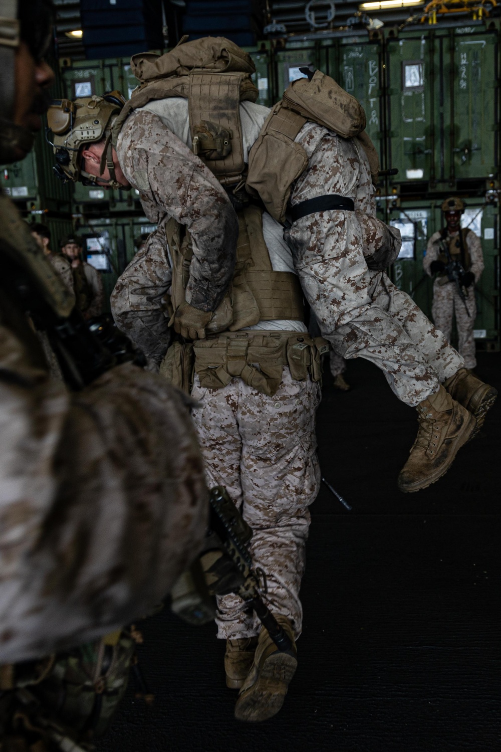 22nd MEU(SOC) | Kilo Co. TCCC aboard Iwo Jima During COMPTUEX