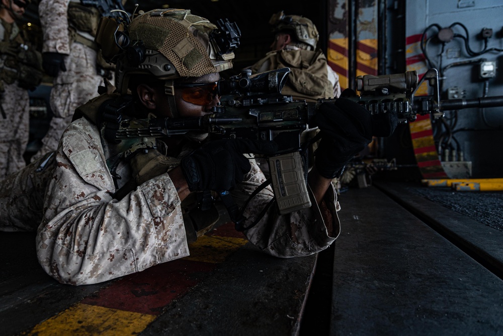 22nd MEU(SOC) | Kilo Co. TCCC aboard Iwo Jima During COMPTUEX