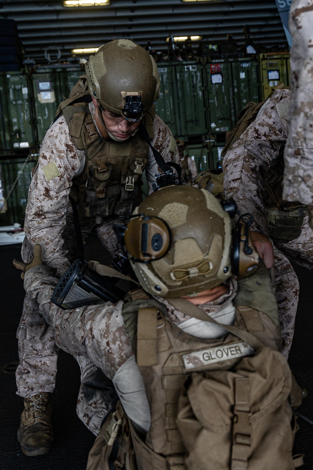 22nd MEU(SOC) | Kilo Co. TCCC aboard Iwo Jima During COMPTUEX