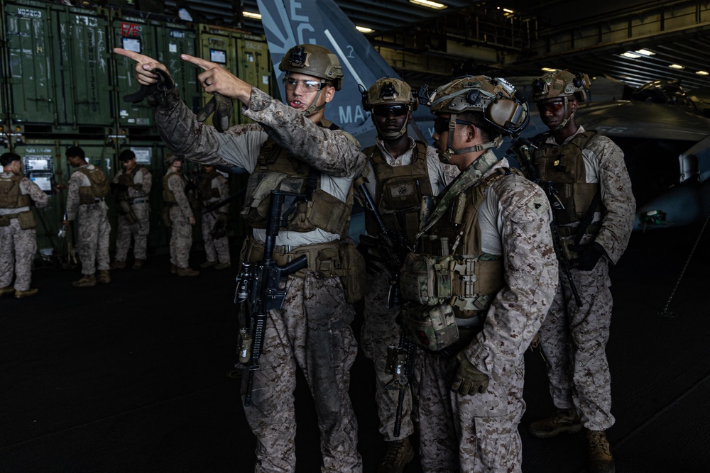 22nd MEU(SOC) | Kilo Co. TCCC aboard Iwo Jima During COMPTUEX
