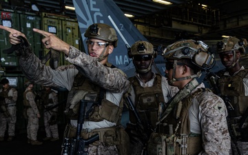 22nd MEU(SOC) | Kilo Co. TCCC aboard Iwo Jima During COMPTUEX
