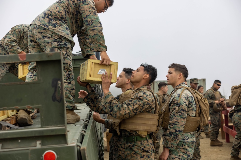 Title: U.S. Marines with 1st CRR Conduct M240B Machine Gun Training