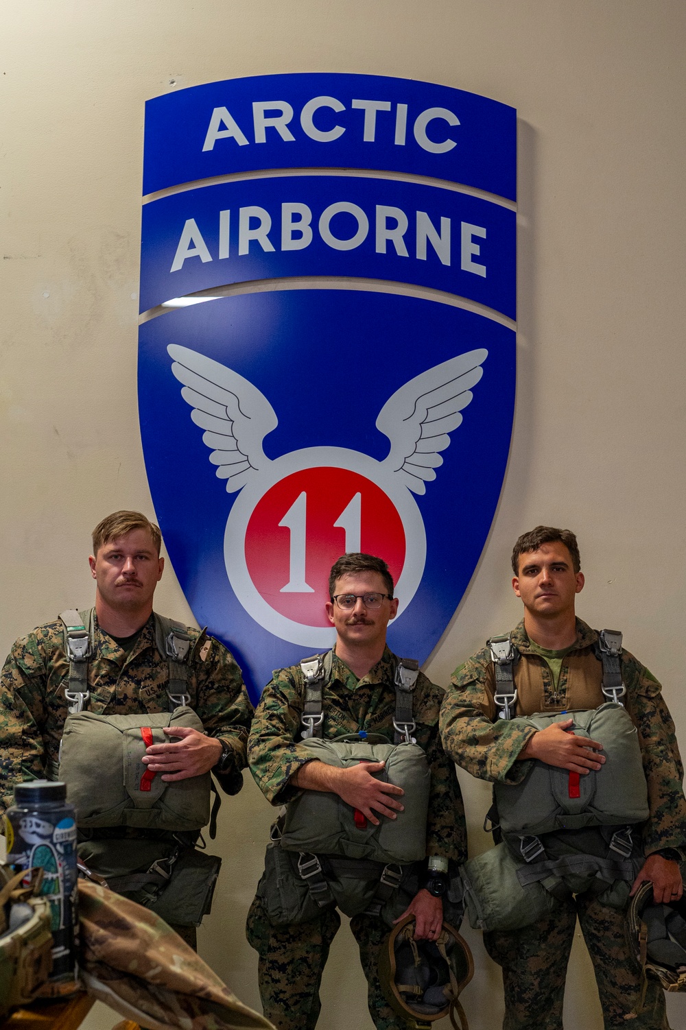 11th Airborne Division and 4th ANGLICO jump during RF-A 25-2