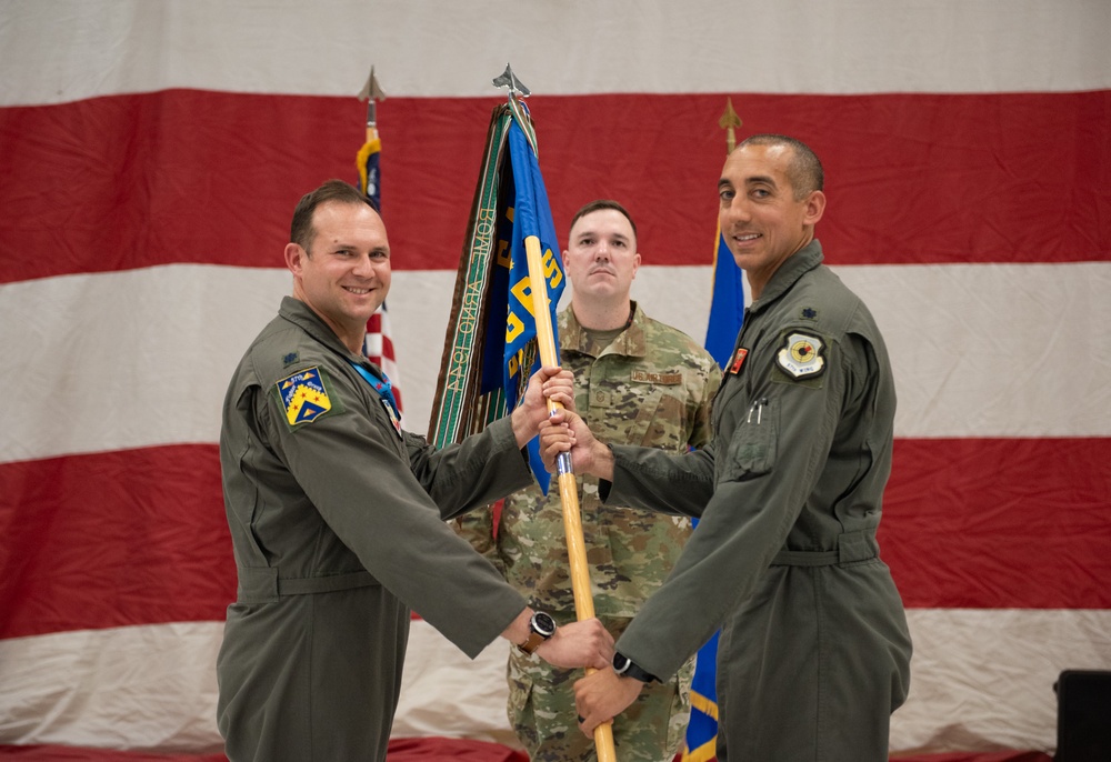 64th AGRS change of command 2025