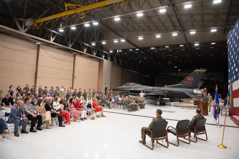 64th AGRS change of command 2025