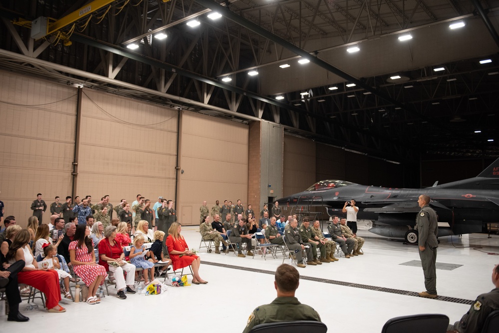 64th AGRS change of command 2025