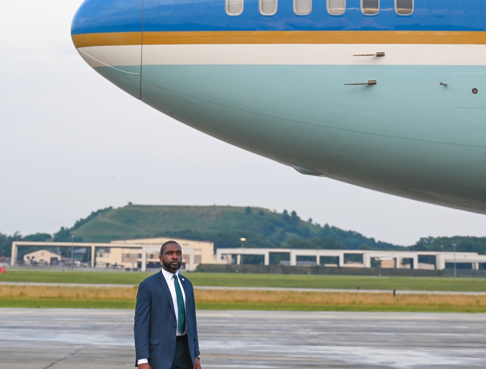 President Trump returns from NATO Summit