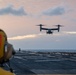 USS America (LHA 6) Conducts MV-22B Osprey Helicopter Flight Operations