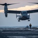 USS America (LHA 6) Conducts MV-22B Osprey Helicopter Flight Operations
