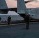 USS America (LHA 6) Conducts MV-22B Osprey Helicopter Flight Operations