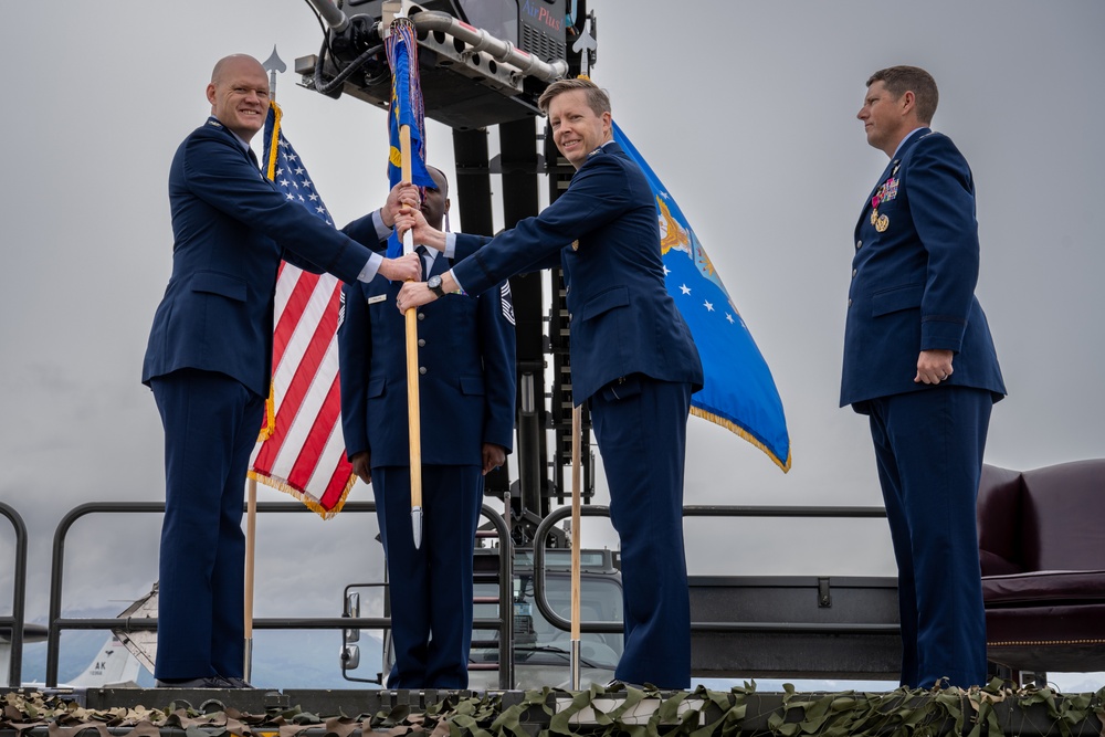 715th Air Mobility Operations Group hosts change of command ceremony