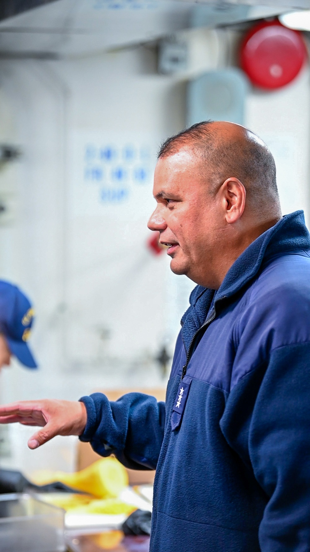 Coast Guard Pacific Area Commander rides aboard Coast Guard Cutter Eagle