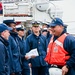 Coast Guard Pacific Area Commander rides aboard Coast Guard Cutter Eagle