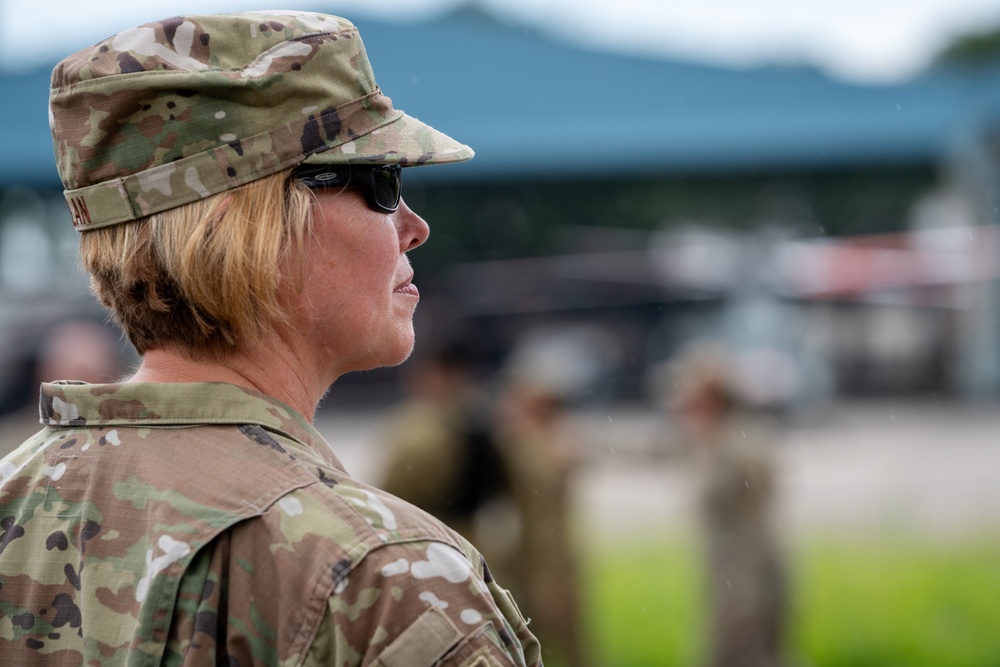AMISTAD 2025: Gen. Nolan visits with U.S. and Salvadoran service members in El Salvador