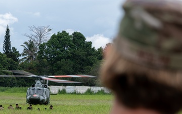 AMISTAD 2025: Gen. Nolan visits with U.S. and Salvadoran service members in El Salvador