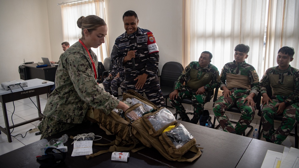 U.S. Sailors host subject matter expert exchange during CARAT Indonesia 2025