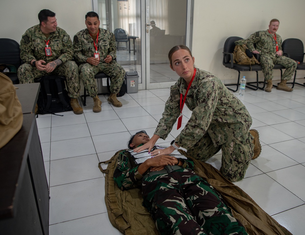 U.S. Sailors host subject matter expert exchange during CARAT Indonesia 2025