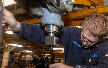 Daily Operations Aboard USS George H.W. Bush (CVN 77)