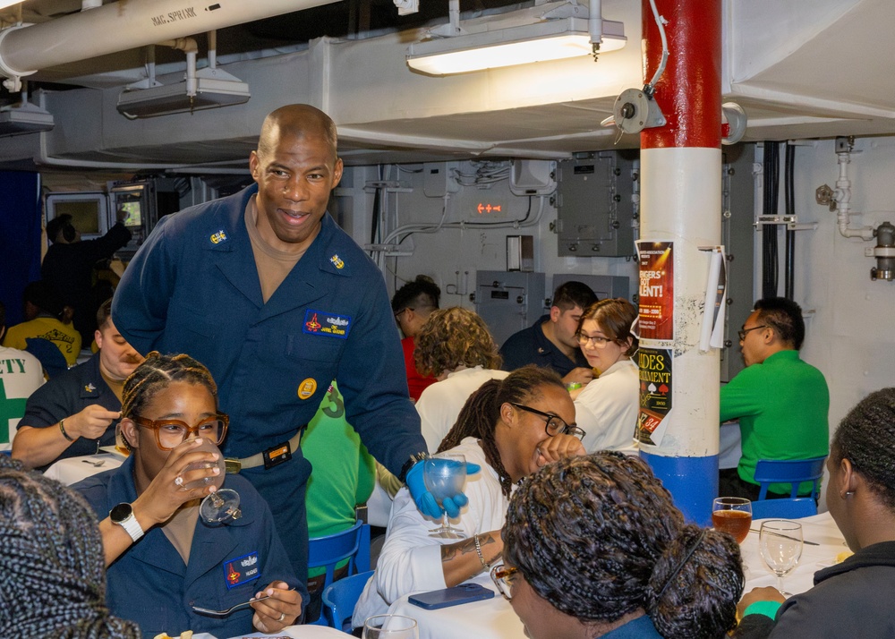 Daily Operations Aboard USS George H.W. Bush (CVN 77)