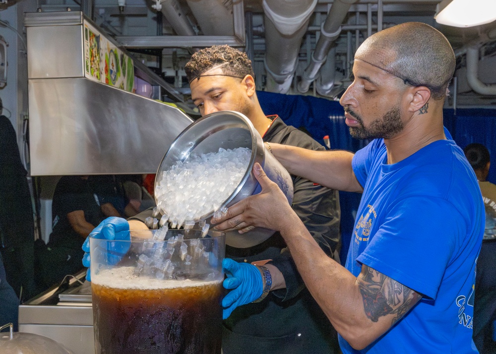 Daily Operations Aboard USS George H.W. Bush (CVN 77)