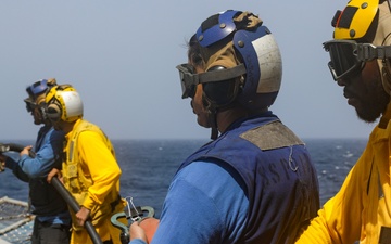 USS Princeton conducts operations in the U.S. Central Command area of responsibility as part of the Carl Vinson Carrier Strike Group