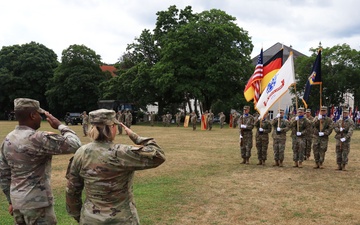 7th Mission Support Command Holds Change of Command Ceremony in Germany