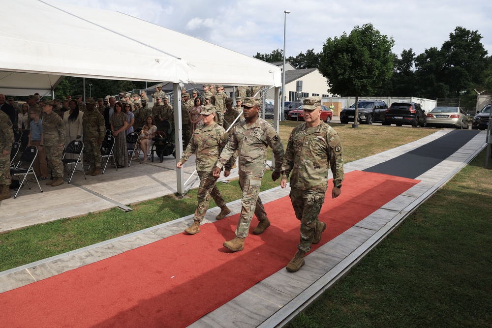 7th Mission Support Command Holds Change of Command Ceremony in Germany