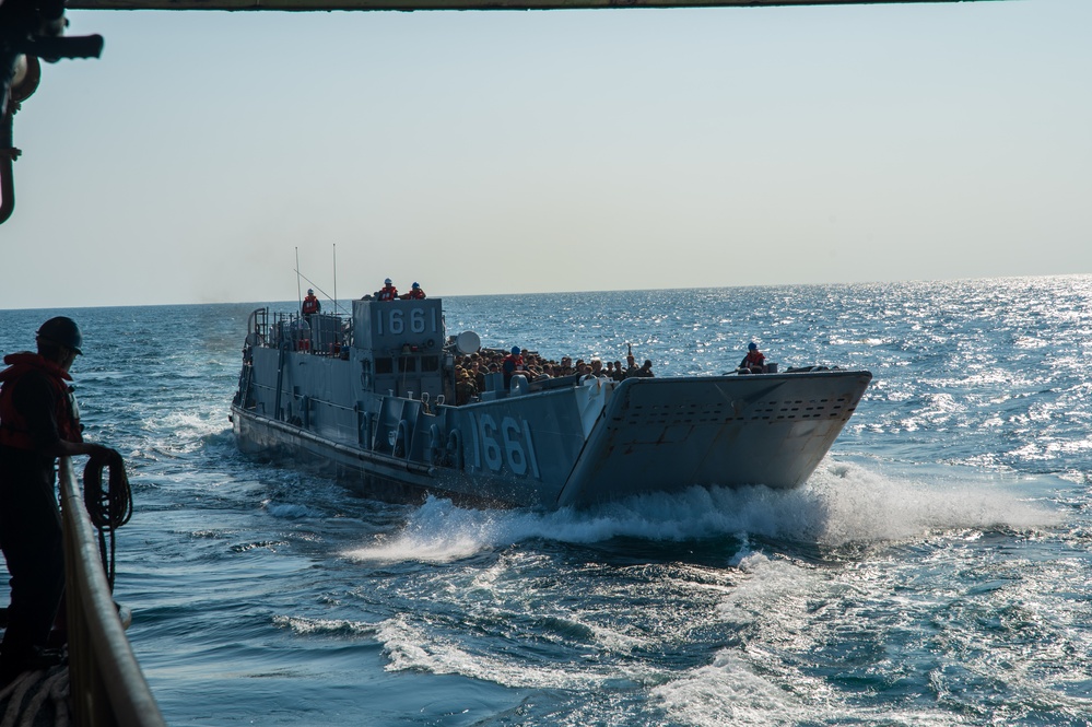 USS New York Amphibious Operations