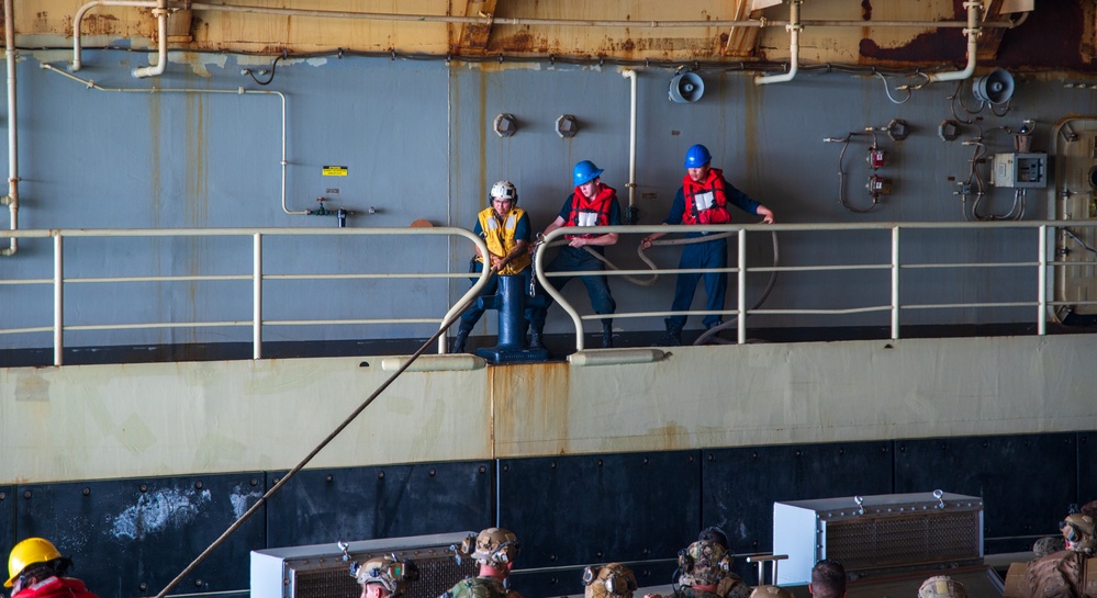 USS New York Amphibious Operations