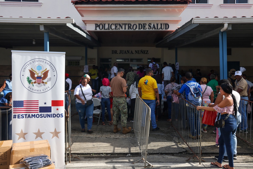 USNS Comfort Panama Medical Site