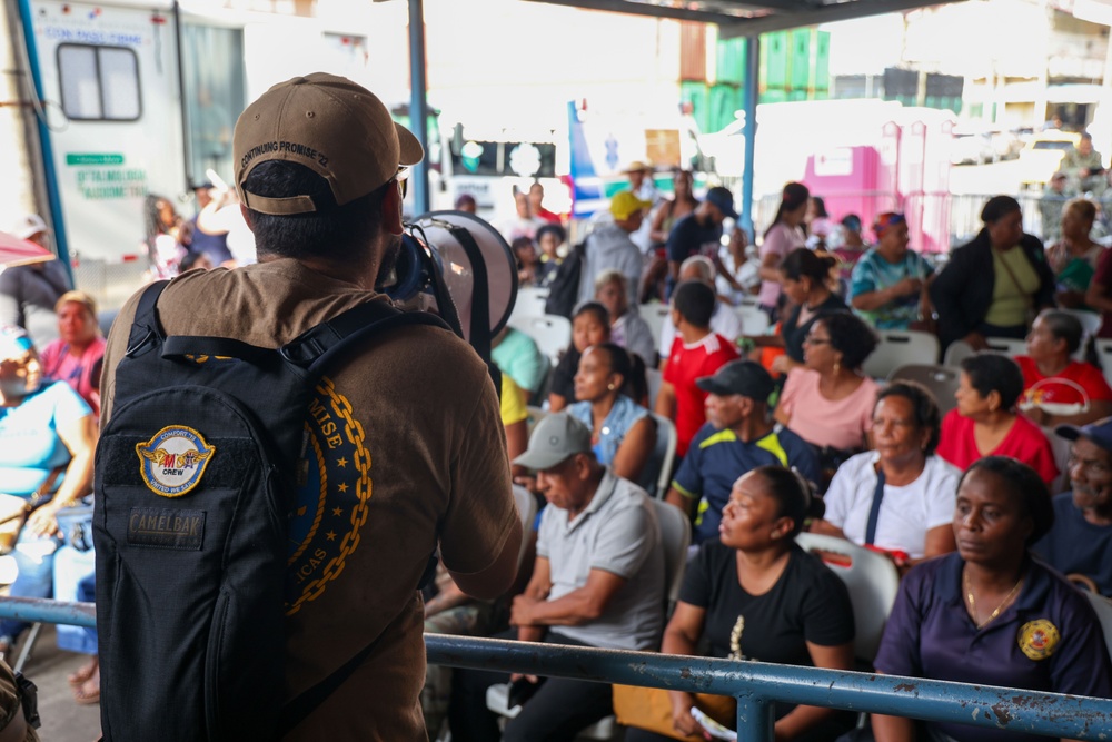 USNS Comfort Panama Medical Site