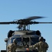 Gunners test their aerial skills on UH-60 Black Hawks
