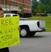 First Class Petty Officer Association (FCPOA) benefit car wash onboard NWS Yorktown