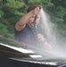 First Class Petty Officer Association (FCPOA) benefit car wash onboard NWS Yorktown