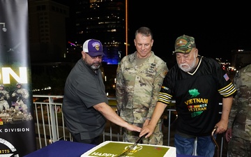 BG Hibner Leads Army's 250th Birthday Ceremony at Ballgame